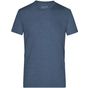 James&Nicholson Men's Heather T-Shirt blue_melange