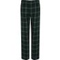 SF Clothing Women´s tartan lounge pants navy_green_check