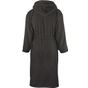 The One Towelling Bathrobe Hooded anthracite