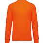 WK-Designed-To-Work T-shirt unisexe écoresponsable manches longues coton/polyester fluorescent_orange