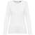 Kariban Premium T-shirt Supima® col rond manches longues femme - white - M