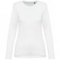 Kariban Premium T-shirt Supima® col rond manches longues femme white