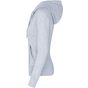 Kariban Sweat-shirt à capuche écoresponsable à fermeture zippée femme oxford_grey