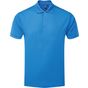 Premier Polo piqué Coolchecker pour homme sapphire
