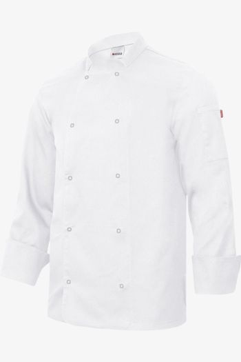 Image produit Veste de cuisinier manches longues avec boutons pression