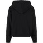 Build Your Brand 90's Zip Hoody Black