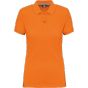 WK Designed To Work Polo manches courtes femme orange