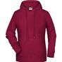 James&Nicholson Ladies´ Hoody wine