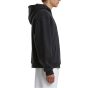 Build Your Brand Fluffy Hoody black