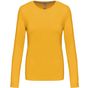Kariban T-shirt col rond manches longues femme yellow