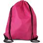 Kimood Sac à dos cordelettes magenta