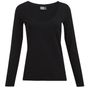 Promodoro Women´s Slim Fit-T Longsleeve black