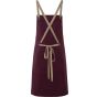 karlowsky Bib apron urban-nature aubergine