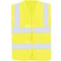 Korntex Triple norm safety vest Dardanel Signal yellow