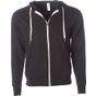 Independent Unisex Midweight French Terry Zip Hood black