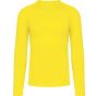 ProAct T-shirt double peau sport manches longues unisexe flashy_yellow