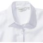 Russell Chemise à chevrons cintrée manches longues femme white