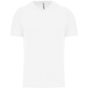ProAct T-shirt de sport manches courtes col v homme white