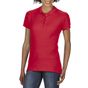 Gildan Softstyle® Ladies Double Pique Polo red
