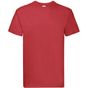 fruit of the loom Super Premium T rouge