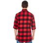 Burnside Woven Plaid Flannel Shirt red/black_checked