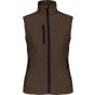 Kariban Bodywarmer softshell femme chocolate