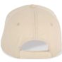 K-up Casquette en coton et polyester recyclés K-loop tracking - 5 panneaux beige