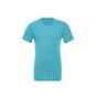 Bella Unisex triblend short sleeve tee aqua_triblend