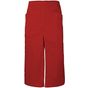 Velilla Tablier long avec ouverture et poches red