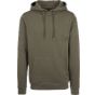 Build Your Brand Heavy Hoody olive