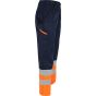 Herock Olympus High Viz Trousers navy/orange