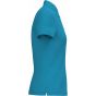 iDeal Basic Brand Polo piqué femme 200 ideal_atoll_blue