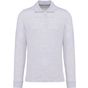 Kariban Polo manches longues homme ash_heather
