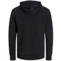 Produkt---Jack-&-Jones Sweat à capuche zippé unisexe black