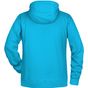 James&Nicholson Men´s Hoody turquoise