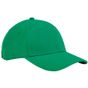 Beechfield Casquette classique 6 panneaux en coton biologique EarthAware  junior kelly_green