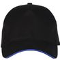 Black&Match Casquette 5 pans black/royal