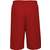 ProAct SHORT RÉVERSIBLE BASKET-BALL UNISEXE sporty_red/white