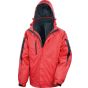 Result Mens 3-in-1 journey jacket red/black