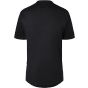 karlowsky Women's Short-Sleeve Performance Work Shirt in sage, Slim Fit Black
