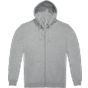 B&C Collection ID.224 Zip Hood gris sport