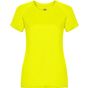 fruit of the loom Performance T Lady-Fit bright_yellow