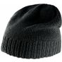 K-up Bonnet bordure côtelée black