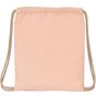 Kimood Petit sac à dos recyclé à cordon coulissant - Taille enfant salmon
