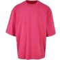 Build Your Brand Oversized Sleeve Tee hibiskus_pink