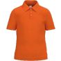 iDeal Basic Brand Polo piqué enfant ideal_orange