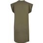 Build Your Brand Ladies Turtle Extended Shoulder Dress olive