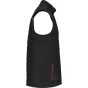 WK Designed To Work Bodywarmer Day To Day bi-matière unisexe black/orange