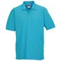 Russell Piqué Poloshirt turquoise