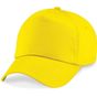 Beechfield Casquette Original 5 panneaux  yellow